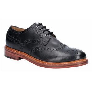 Cotswold Mens Quenington Goodyear Welt Lace Up Leather Shoe / Black